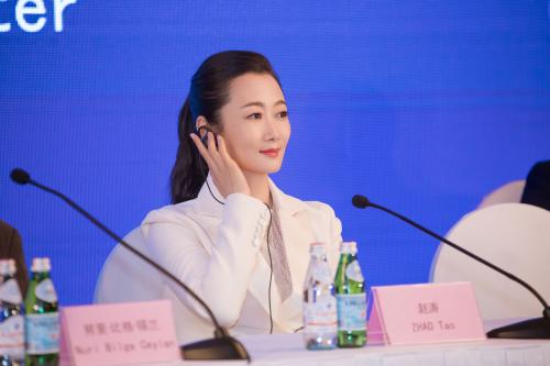 金爵獎評委趙濤期待女性導(dǎo)演作品。主辦方供圖